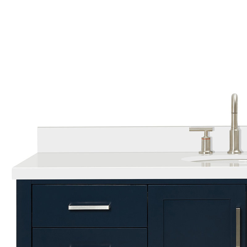 Magnolia Bath Vanity Rectangular Basin S061SWQ, Midnight Blue, Oval