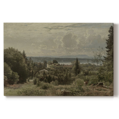 Paysages rétro-DCCX -Galerie enveloppée Cavas
