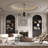 Tyani 2 Piece Retro Nesting Coffee Table Set Wood Table With Drawer and Glass Table