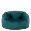 Kingston Velvet Bean Bag and Square Footstool-63656897