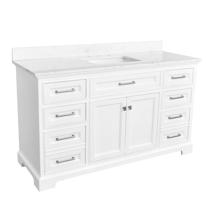 Meuble-lavabo simple 60 po