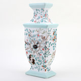 Garden Of Life Handmade Porcelain China Table Vase