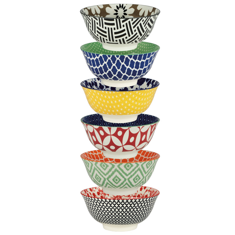 Ensemble de 6 bols Certified International Soho
