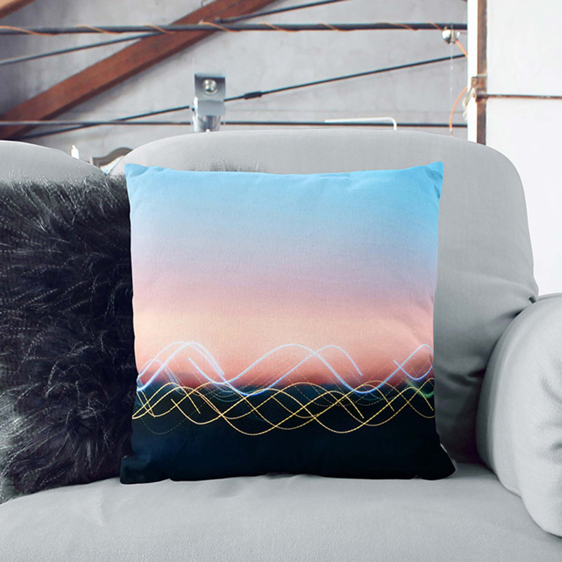 Square Throw Cushion, 55cm H x 55cm W x 20cm D