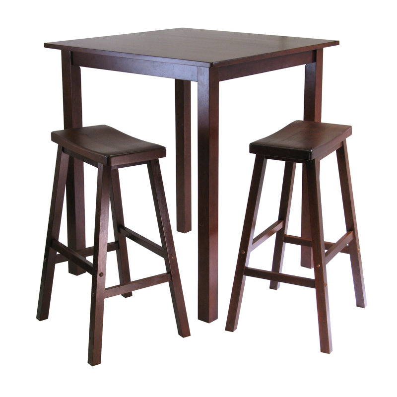 Ensemble de salle à manger en bois de hêtre massif 3 pièces Auburn Road, 3