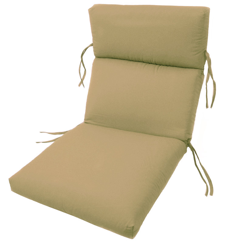 Coussin de siège / dossier Kippie intérieur / extérieur Sunbrella, Toile Sunbrella® beige antique