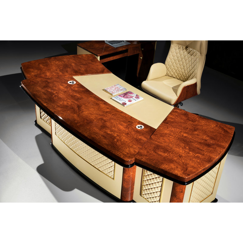 Infinity Solid Wood Executive Desk