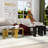 Luxury 4 In 1 Gold Coffee Table, 4-Piece Round Nesting Coffee Table Set Of 4, Gold Coffee Table For Living Room, Apartment, Office, Small Space-887026053