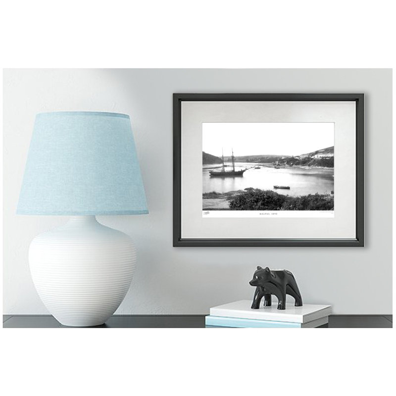 Malpas, 1890 - Single Picture Frame Print, 45cm H x 60cm W x 2.3cm D