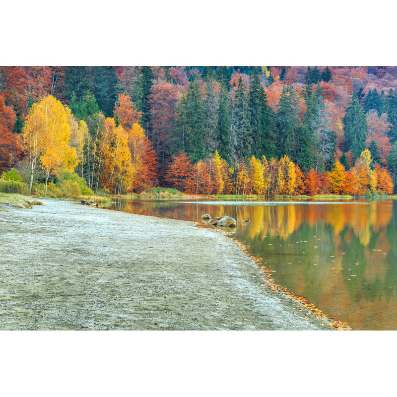 «St Ana Lake» par Janoka - Photographie sur toile tendue, L 48 po x H 32 po