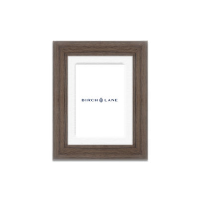 Wood Picture Frame with Mat