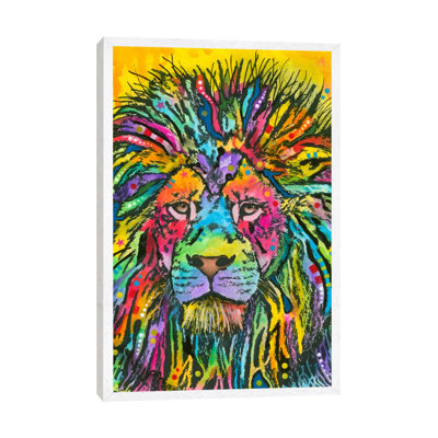 Lion Good by Dean Russo - Print on Canvas