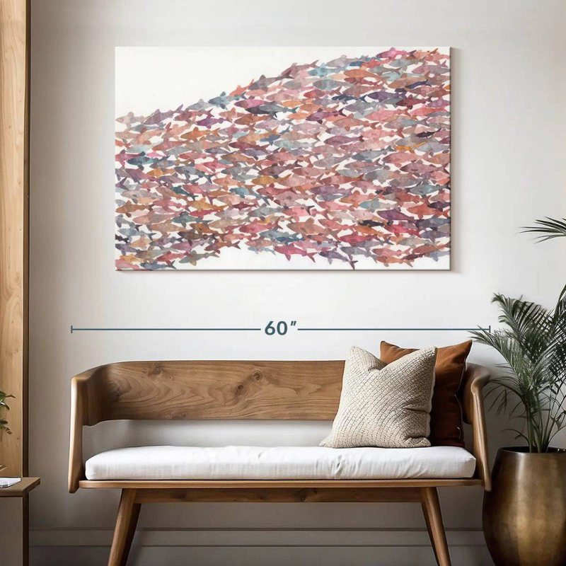 Brampt Summer School, 32" H x 48" W