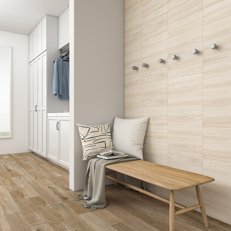 Daltile Articulo 6 x 18 Glazed Ceramic Wall Tile (15 PC Per Carton) (11.25 SQFT Per Carton) , Concrete Look