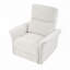Fauteuil inclinable manuel en cuir synthétique