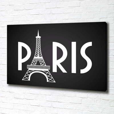 Paris - Wrapped Canvas Print