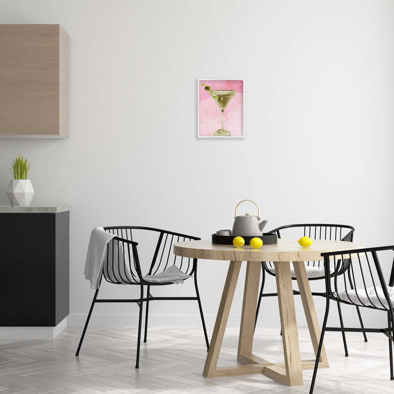 «Martini» légèrement encadré, estampe numérique par Graffi * té Studios, H 14 po x l 11 po