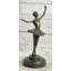 Statue de ballerine en bronze avec ballerine Fourth Position