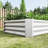 Rust - Proof Silver Metal Raised Bed With Open Base For Planting In Bedroom Balcony Galvanized Planter Outdoor Vegetable And Flower Growing Small Spaces-2003110509-2003110511