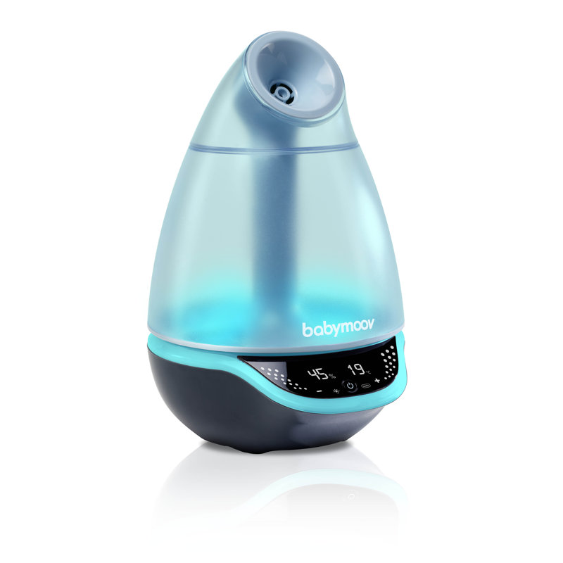 Babymoov Hygro Plus 0.7 Gallons Cool Mist Tabletop Humidifier for 500 Cubic Feet