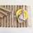 Jute Striped Rectangle Placemat