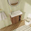 Meuble-lavabo simple mural 20 po avec comptoir en résine-1996328128-1996328129
