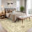 Floral Snake & Bird Print Machine Washable Area Rug with Non-Slip TPR Backing for Living Room Bedroom Dining, Soft Plush Foldable Carpet-1042407686-1042407682