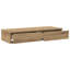 90cm W Manufactured Wood Bedside Table