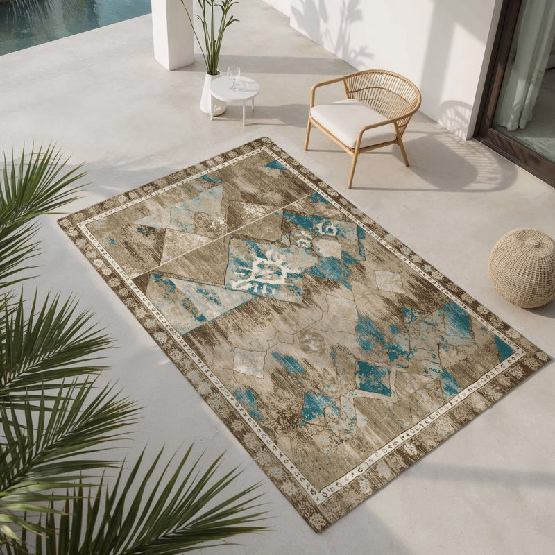 Tapis intérieur et extérieur Classic, Rectangulaire 8 pi x 10 pi
