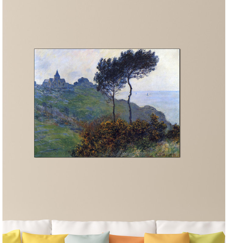 Claude Monet - Wrapped Canvas Painting, 60cm H x 80cm W x 1.8cm D
