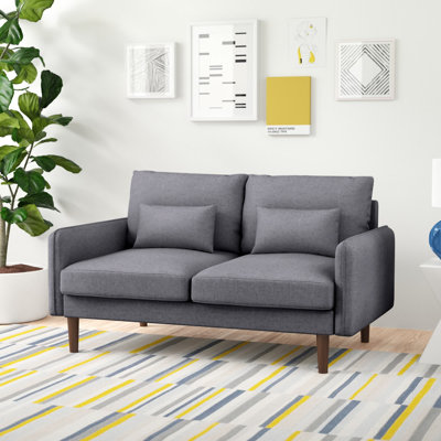 Esquer Upholstered 57'' Loveseat