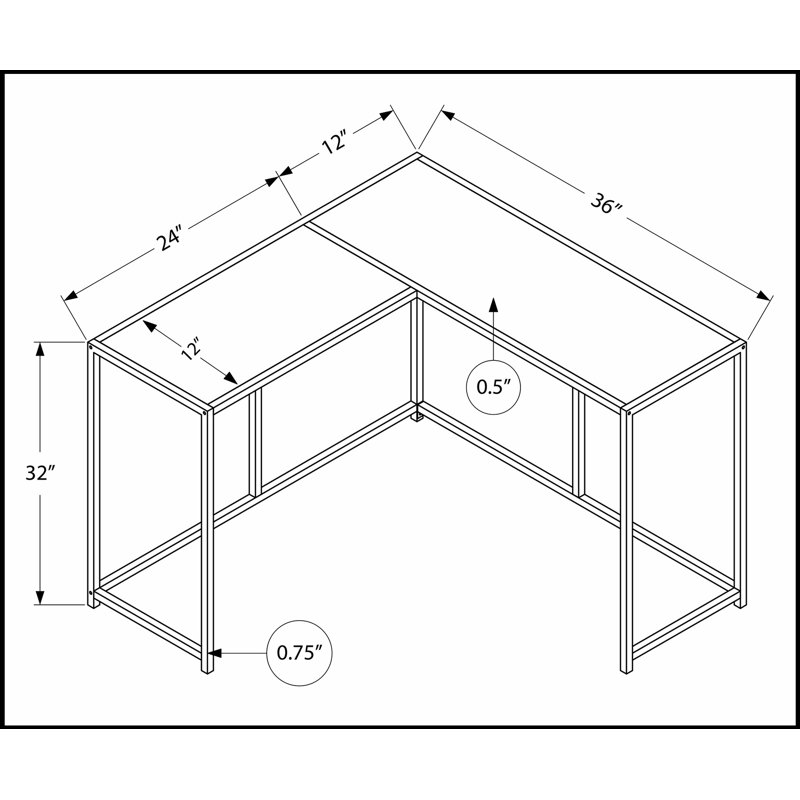 Table d'appoint d'angle étroite avec stratifié d'aspect marbre blanc et structure en métal noir, parfaite pour les vestibules et les petits espaces