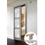Porte de placard coulissante en verre dépoli Lucia-55746135-55746143