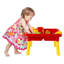 Table à eau avec couvercle et jouets - Ensemble de jeu avec 2 bacs sensoriels pour le sable ou l'eau - Ensemble d'activités pour tout-petits pour la plage, la cour ou la salle de classe par Hey Play