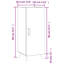 Meriton 34.5cm Sideboard-373529435