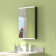Surface Mount Frameless LED Medicine Cabinet with Mirror and 2 Adjustable Shelves