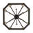 32" Wide Citadel 6 Light Pendant