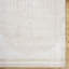 Machine Washable Shaggy Boho Beige Area Rug-1045410875