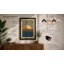Golden Horizon Retro - Framed Print-405153864-405153910