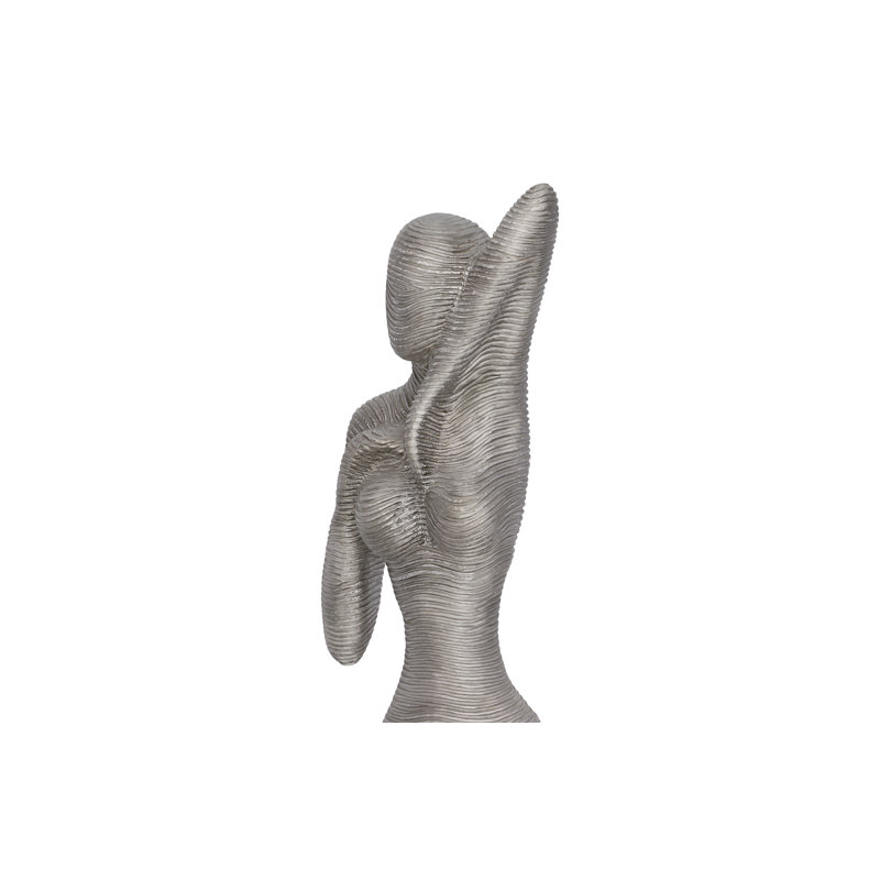 Admiring Standing Statue, Aluminum