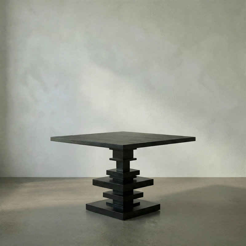 Corum Square Mahogany Wood Dining Table