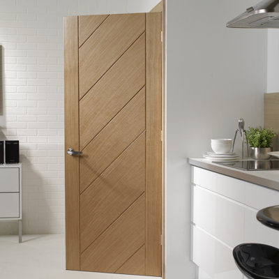 Internal Oak Monza Fire Door