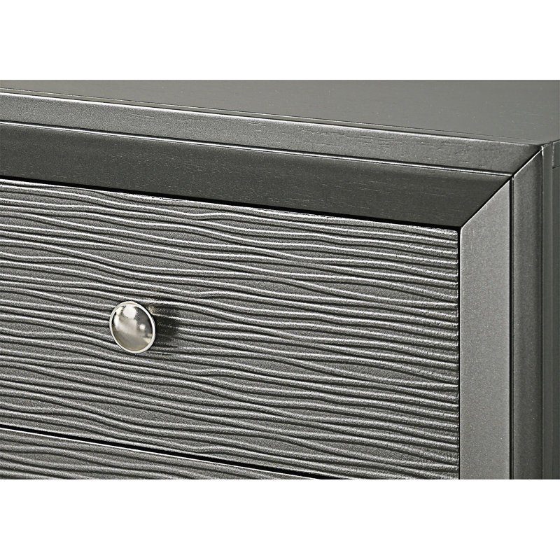 Nightstand Bedside Table With Drawers