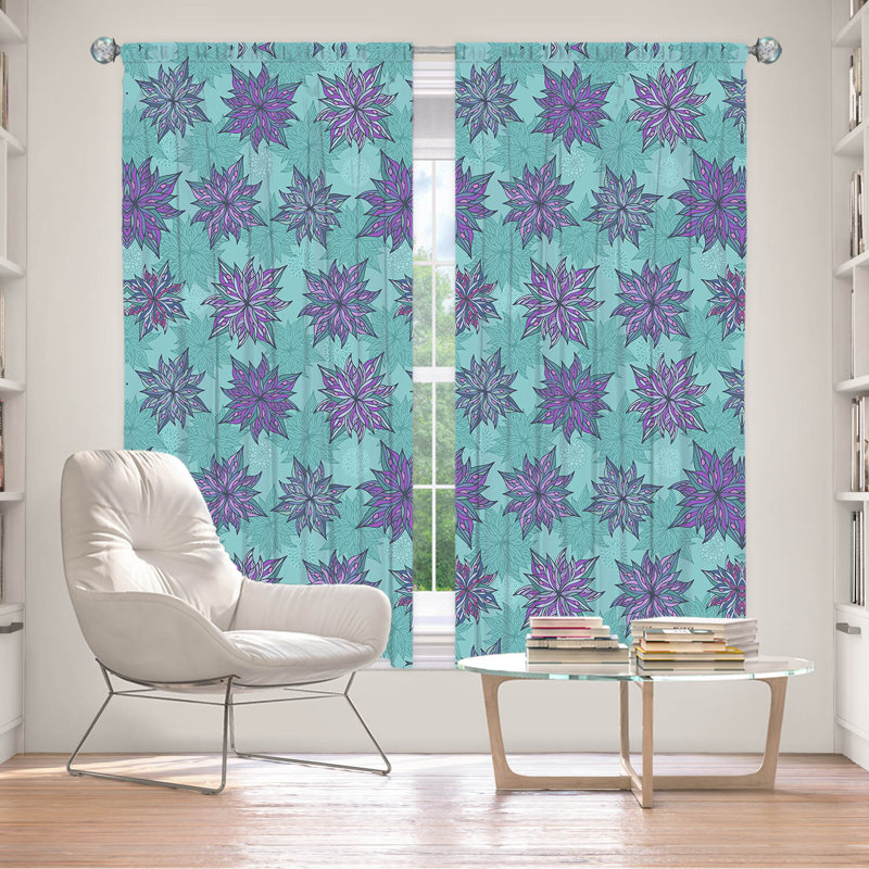 Rideau en polyester, L 40 po x L 82 po