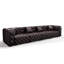 Canapé modulaire en cuir synthétique modulaire 134,4