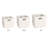 Jiaessentials Faux Leather Cube or Bin Set-78278003-78278005