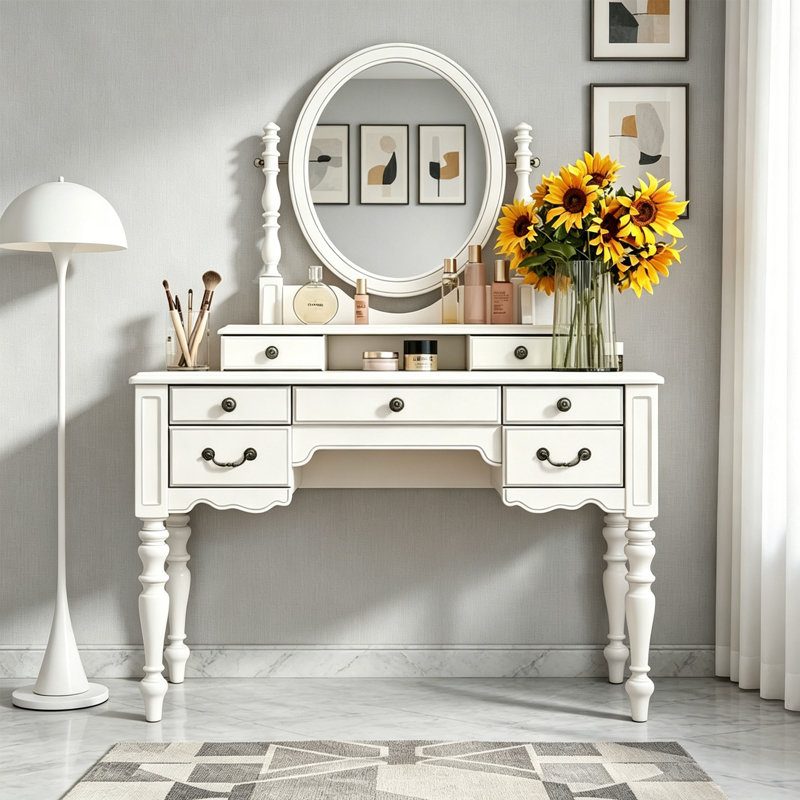 Exquisite French style dressing table