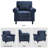 Luelle Upholstered Rolled Arm Accent Chair-1301630352