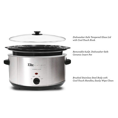 Cuiseur lent 8,5 qt elite