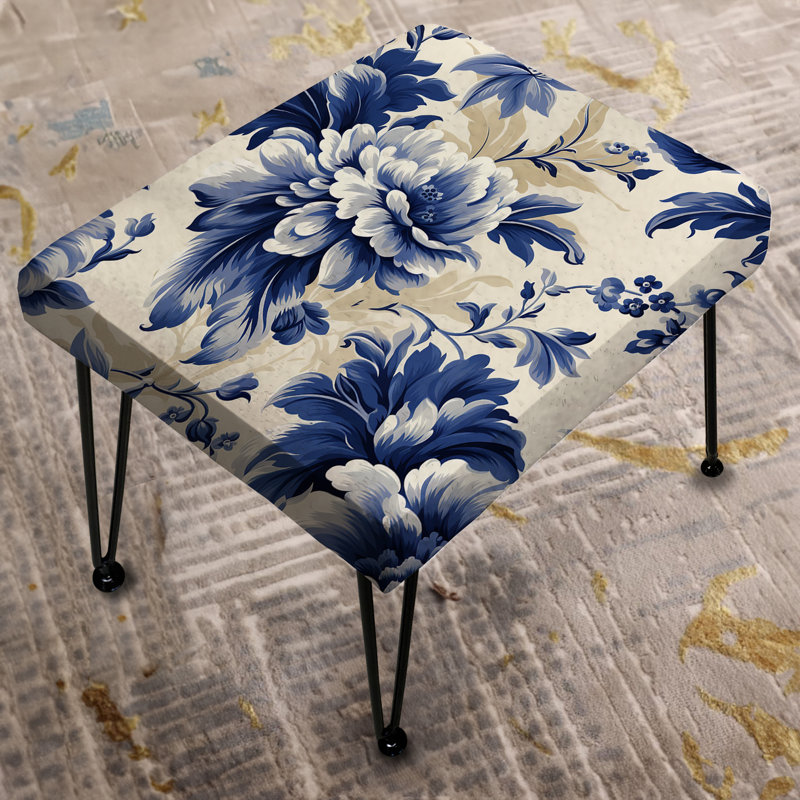 Repose-pieds Regal Cobalt Blue
